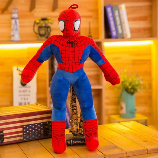 Soft Red and Blue Spiderman Stuffed Animal | Marvel Comics Hero Cuddle Buddy