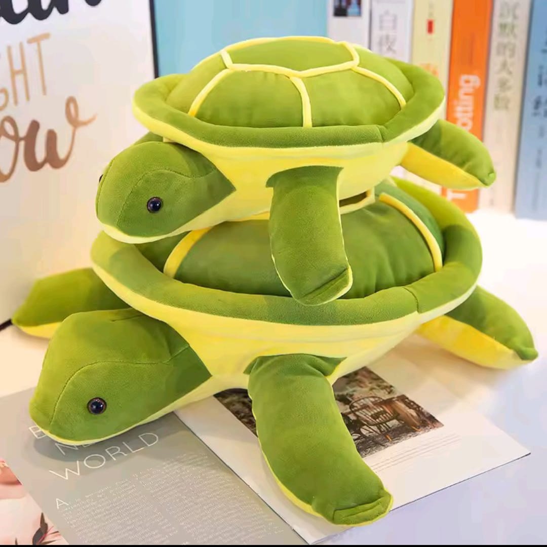 Premium Soft Turtle Stuffed Animal | Marine Life Plush Figure Gift