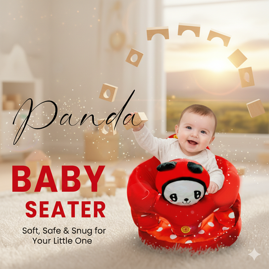 Infant to Toddler Panda-Themed Comfort Seat