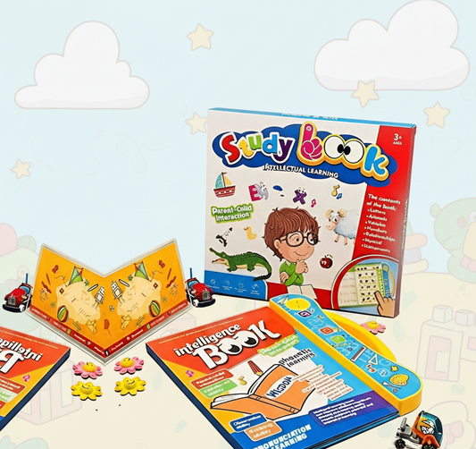 Interactive Electronic Study Book with Talking Pen | Early Education Learning Toy for Kids (Ages 3+)