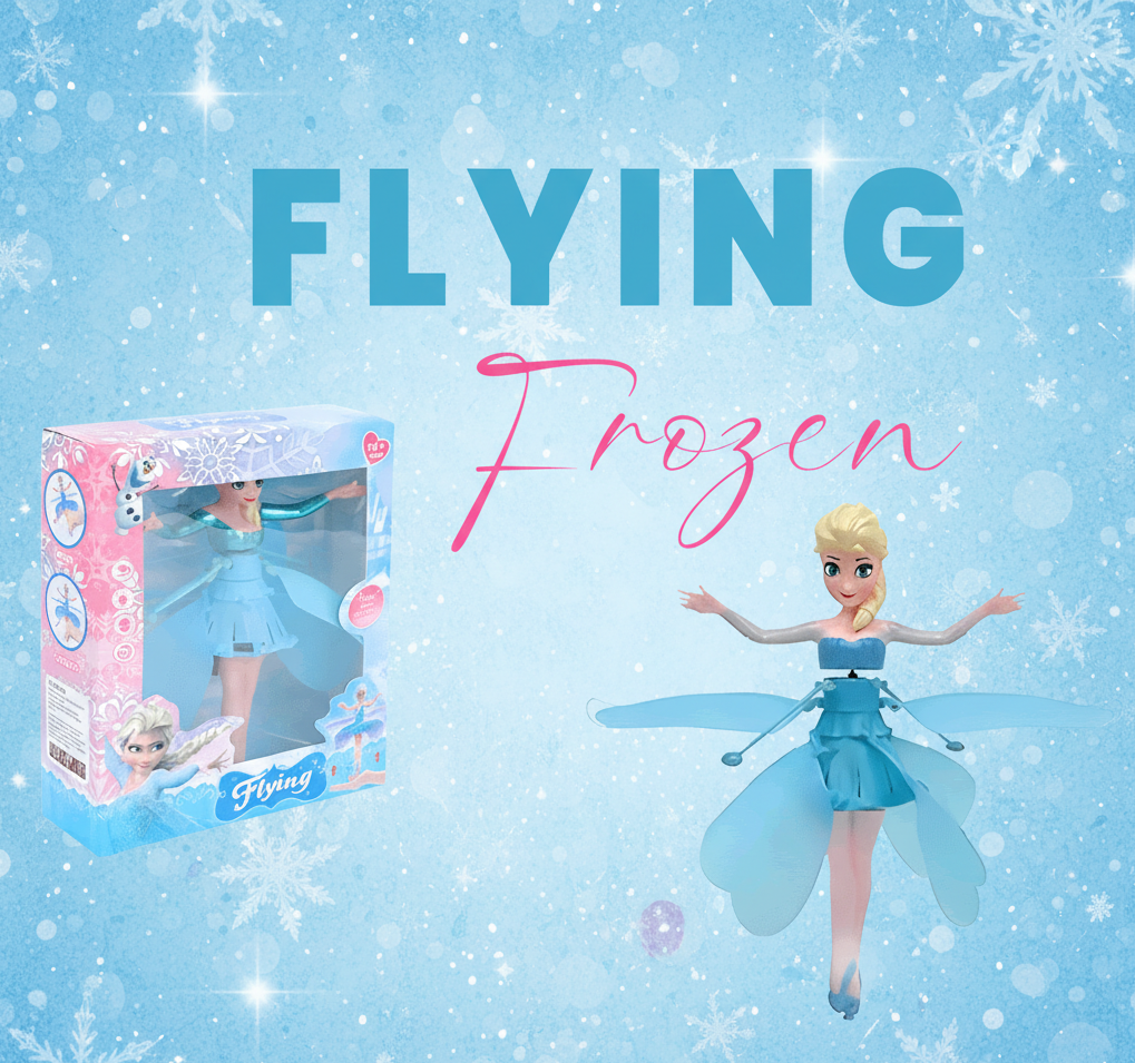 Flying Frozen Elsa Doll: RC Inductive Fairy Princess Toy