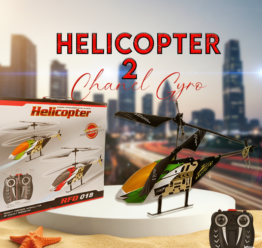 Mini Indoor RC Helicopter with Gyroscope for Stable Hovering - Best Gift for Boys