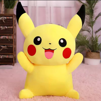 Super Soft Yellow Pikachu Stuffed Toy | Huggable Pokémon Figure